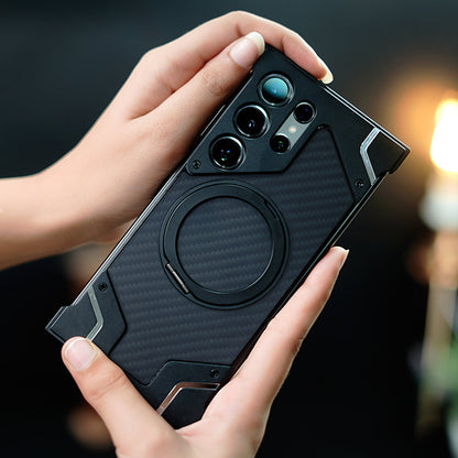 Reinforced Carbon Fiber Armor Case - Samsung
