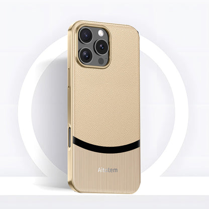 High-End Fine Grain Leather Case - iPhone