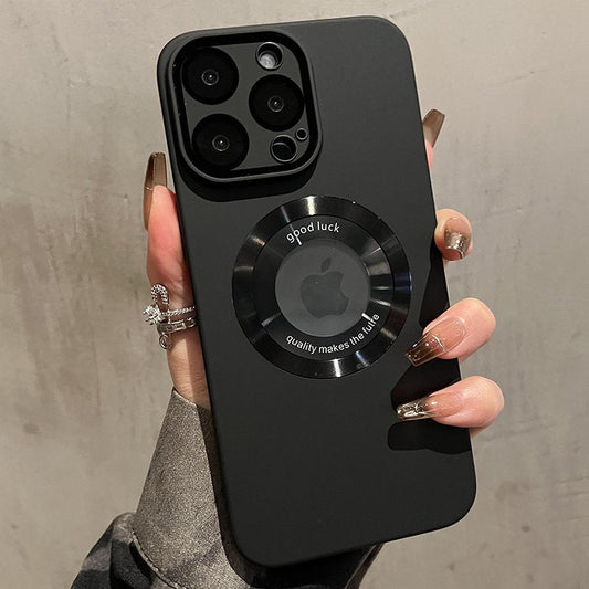 Matte Lens Film Shockproof Magsafe Case - iPhone