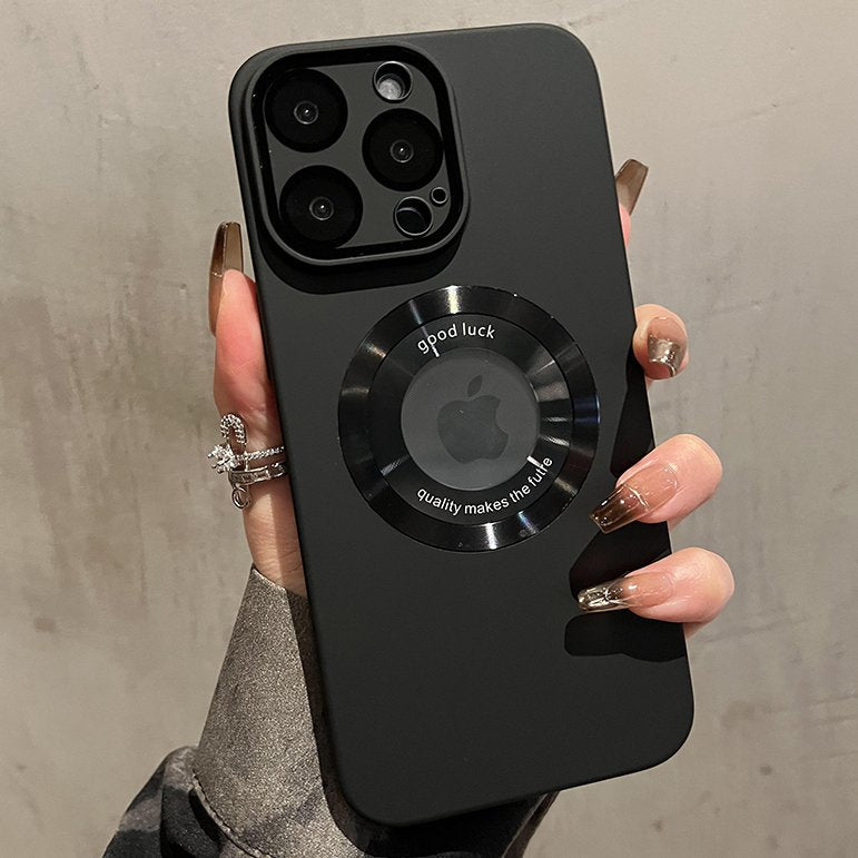Matte Lens Film Shockproof Magsafe Case - iPhone