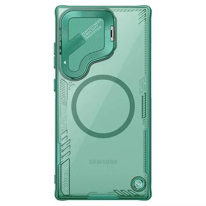 Galaxy S25 Ultra Nillkin Iceblade Magnetic Camera Hollow Stand Case