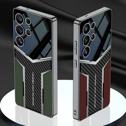 Electroplated Carbon Fiber Leather Business Case - Samsung