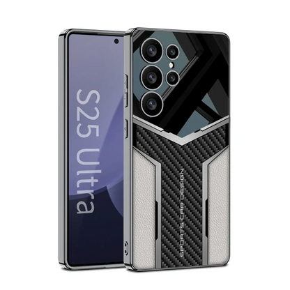 Electroplated Carbon Fiber Leather Business Case - Samsung