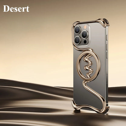 Premium Metallic Wave Magsafe Case - iPhone