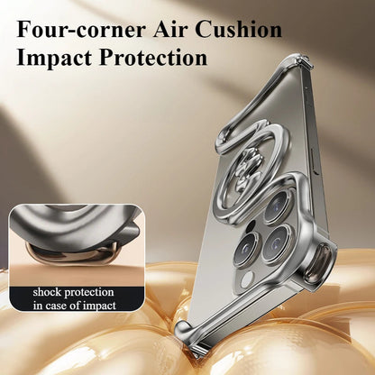 Premium Metallic Wave Magsafe Case - iPhone