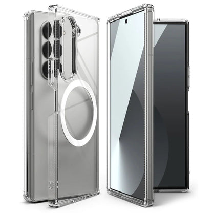Galaxy Z Fold6 Anti-Knock TPU Transparent MagSafe Case