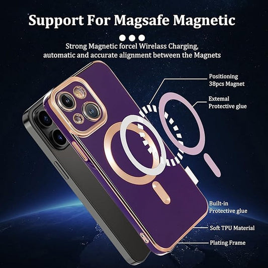 Elegant MagRing Glossy Case - iPhone