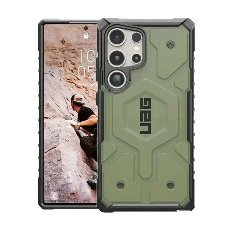 Hybrid Frosted Magnetic Armor Case - Samsung