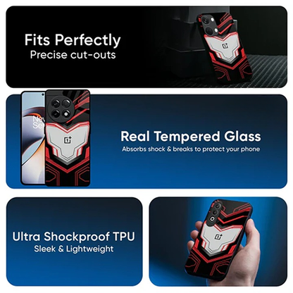 Futuristic Armor Heroic Shield Case - OnePlus
