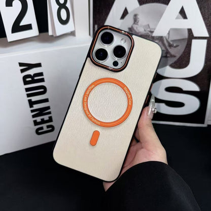 Matte Wood Grain MagSafe Case - iPhone