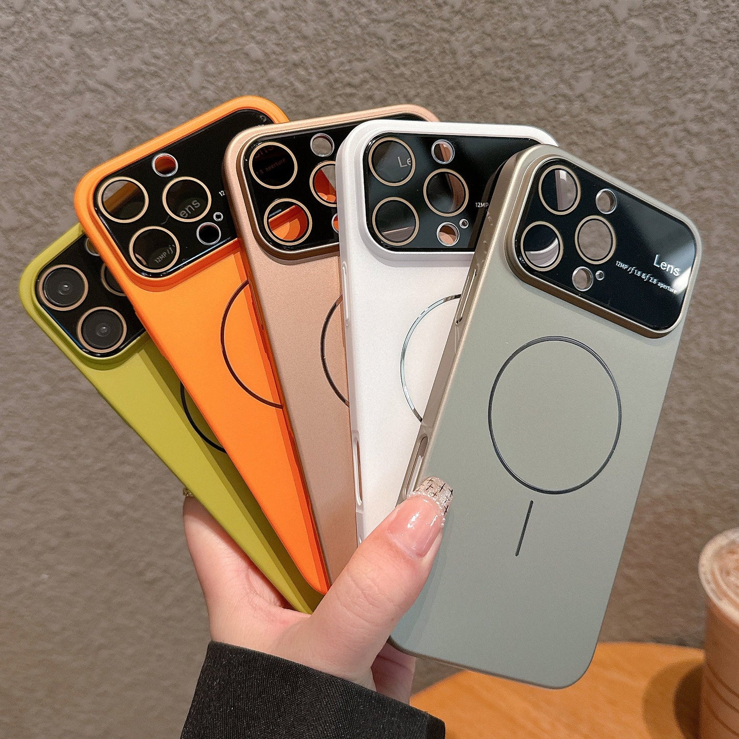 Elegant Magsafe Large Window Case - iPhone