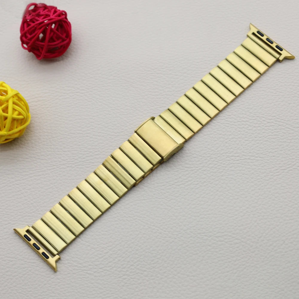 Sleek High-End Steel Strap for iWatch