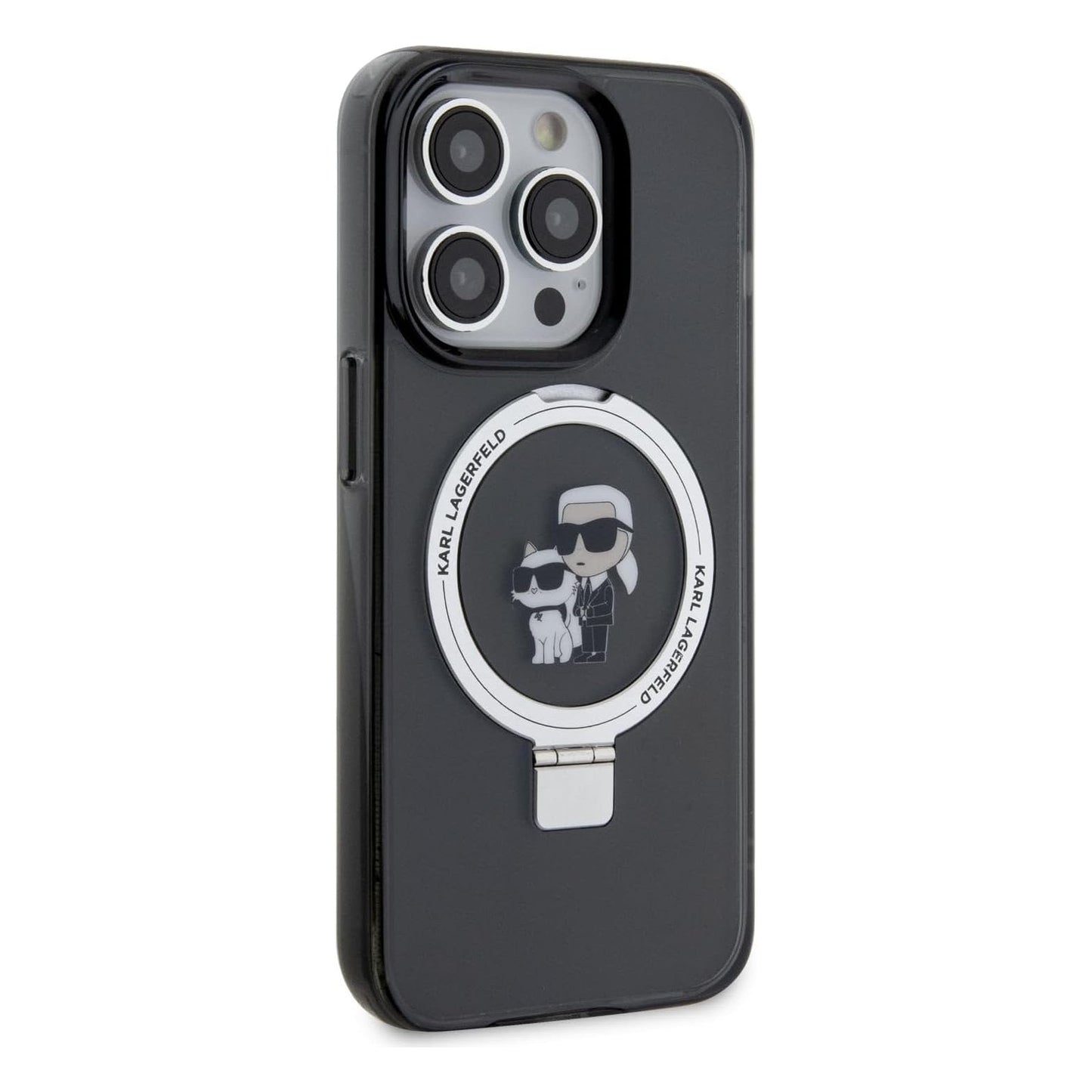 Sleek Matte Iconic Ring Bracket Case - iPhone