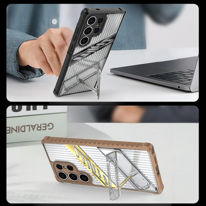 Flex Shield Anti Slip Kickstand Case - Samsung