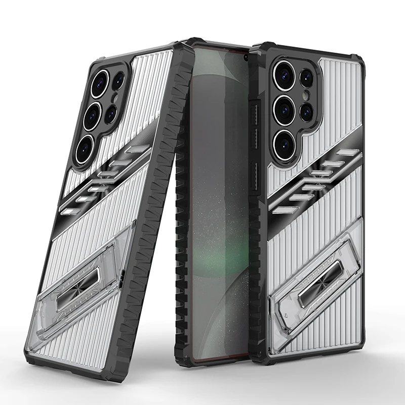 Flex Shield Anti Slip Kickstand Case - Samsung