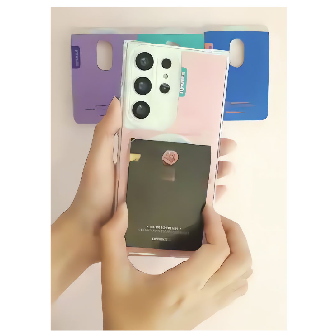 Galaxy S25 Ultra Pop Color Card Holder Case