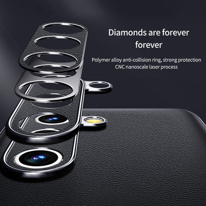Classic Leather Craft Edge Plating Case - Samsung