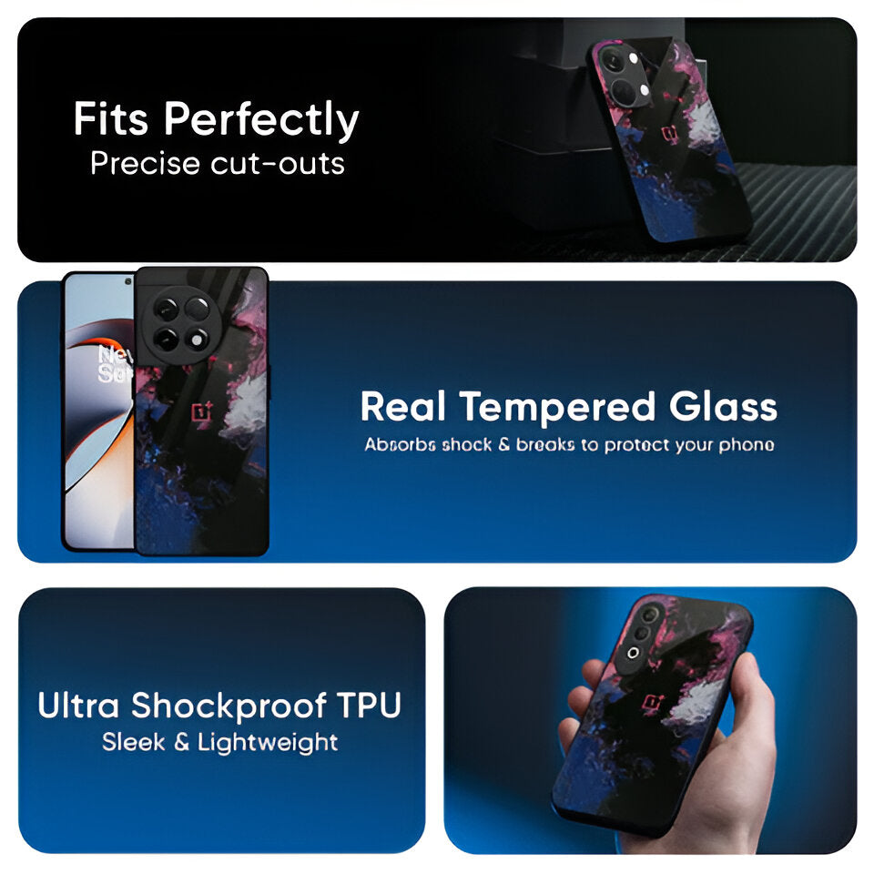 Modern Artflow Glass Case – OnePlus