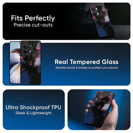 Modern Artflow Glass Case – OnePlus