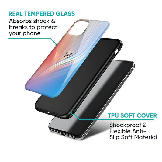 Vibrant Mystic Aurora Glass Case - OnePlus