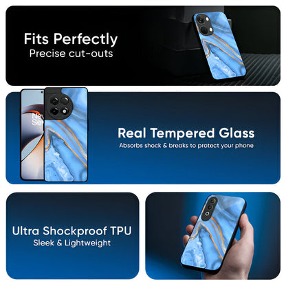 Ocean-Inspired Blue Marble Case - OnePlus