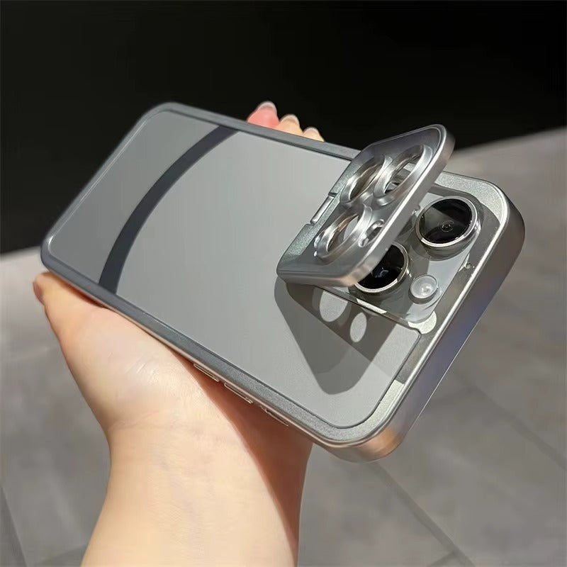 Innovative Snap-Lock Lens Stand Case - iPhone