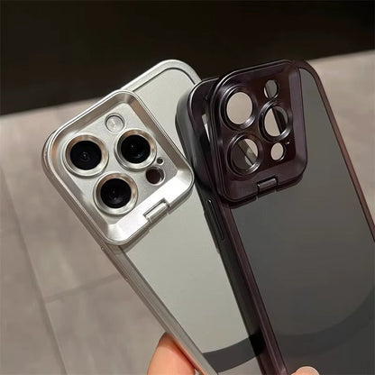 Innovative Snap-Lock Lens Stand Case - iPhone
