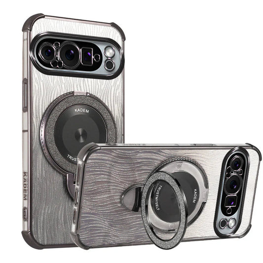 Electroplated Ring Stand MagSafe Case - Google
