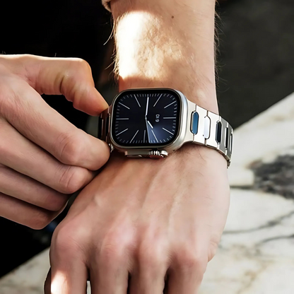 Sleek Metal Link Craft Strap for iWatch