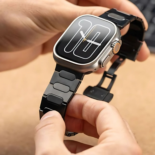 Sleek Metal Link Craft Strap for iWatch