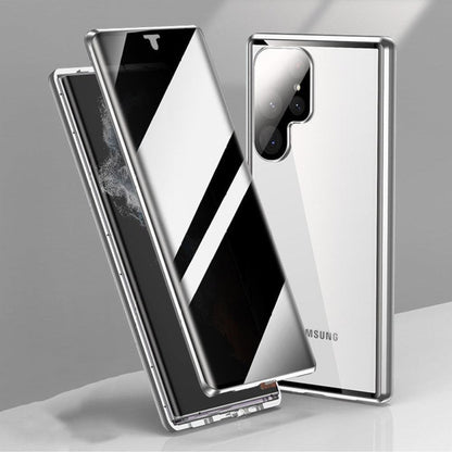 Privacy Shield Dual Magnetic Glass Case - Samsung