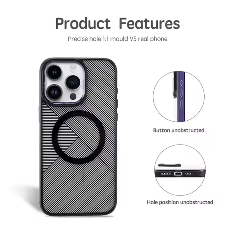 Dynamic Patterned Crystal MagSafe Case - iPhone