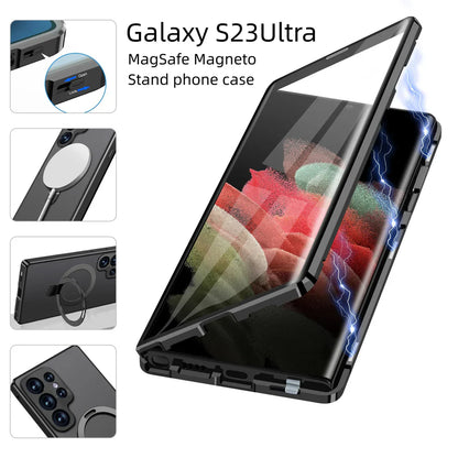 Halo Guard Magnetic Aluminum Frame Case - Samsung