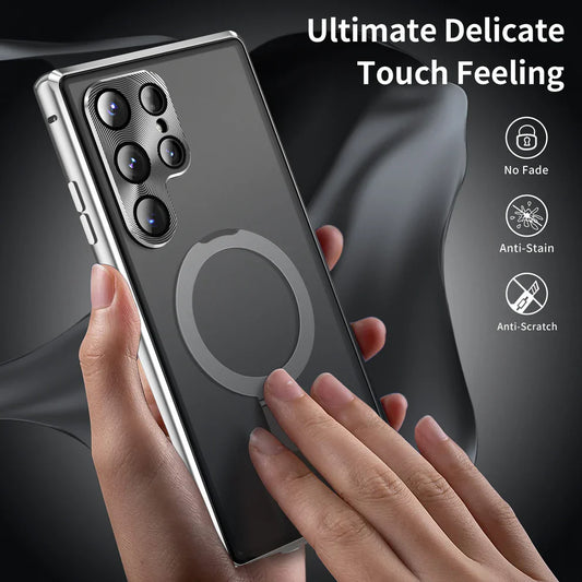 Halo Guard Magnetic Aluminum Frame Case - Samsung