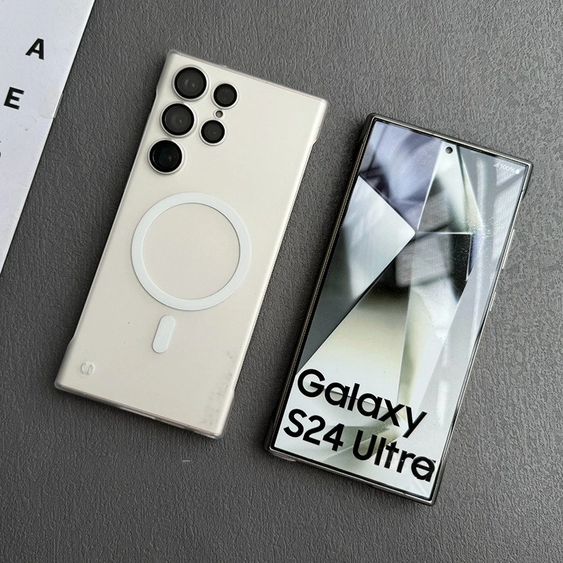 Galaxy S25 Ultra Seraphic Borderless Translucent MagSafe Case