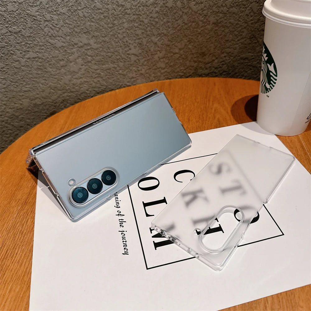 Galaxy Z Fold6 Frost Lite Ultra Thin Transparent Case