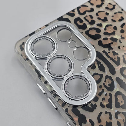 Galaxy S25 Ultra 3D Print Leopard Pattern Case