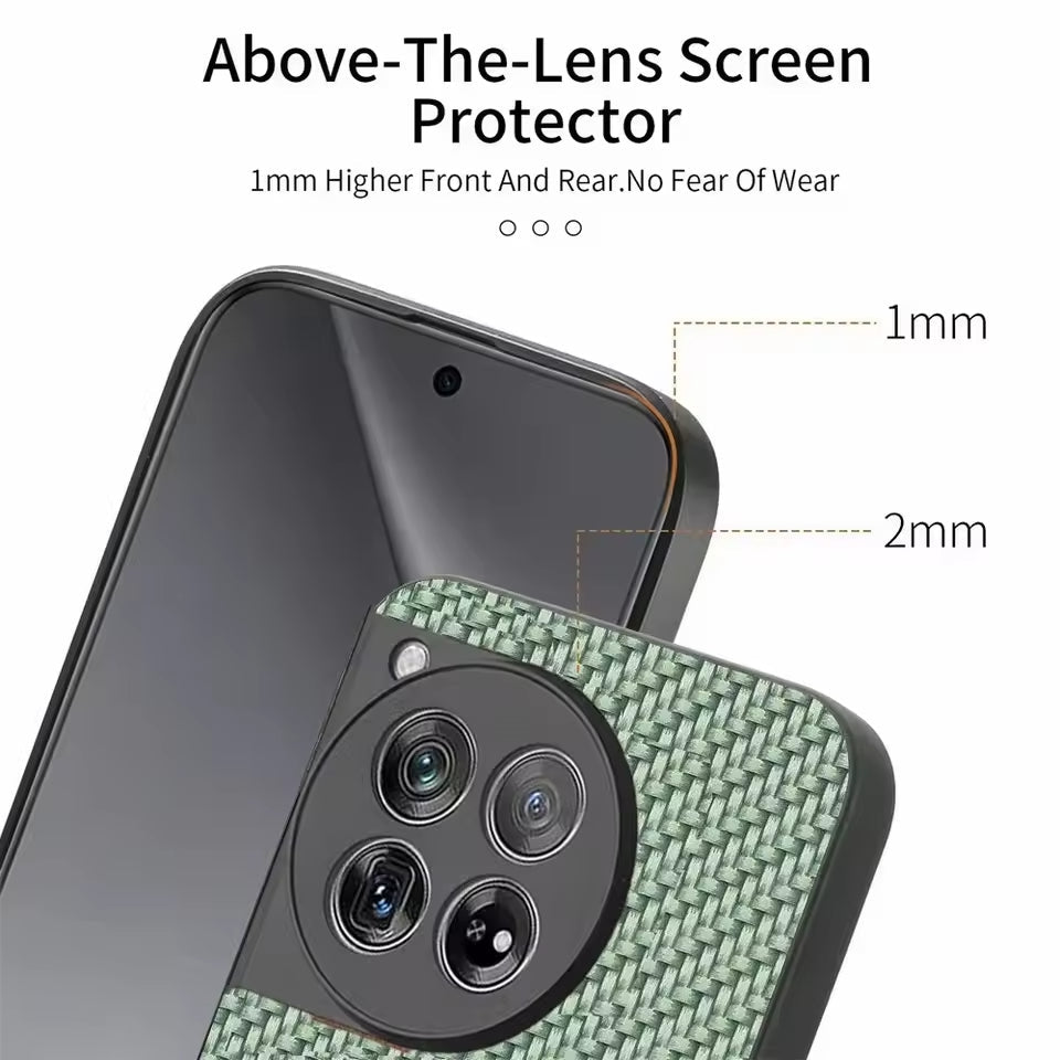Luxury Woven Texture MagSafe Case - OnePlus