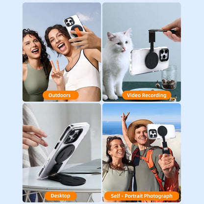 Ultimate Clear Booster Riser Stand Case - iPhone