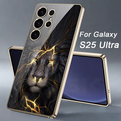 Art Glass Plated Soft Edge Case -Samsung