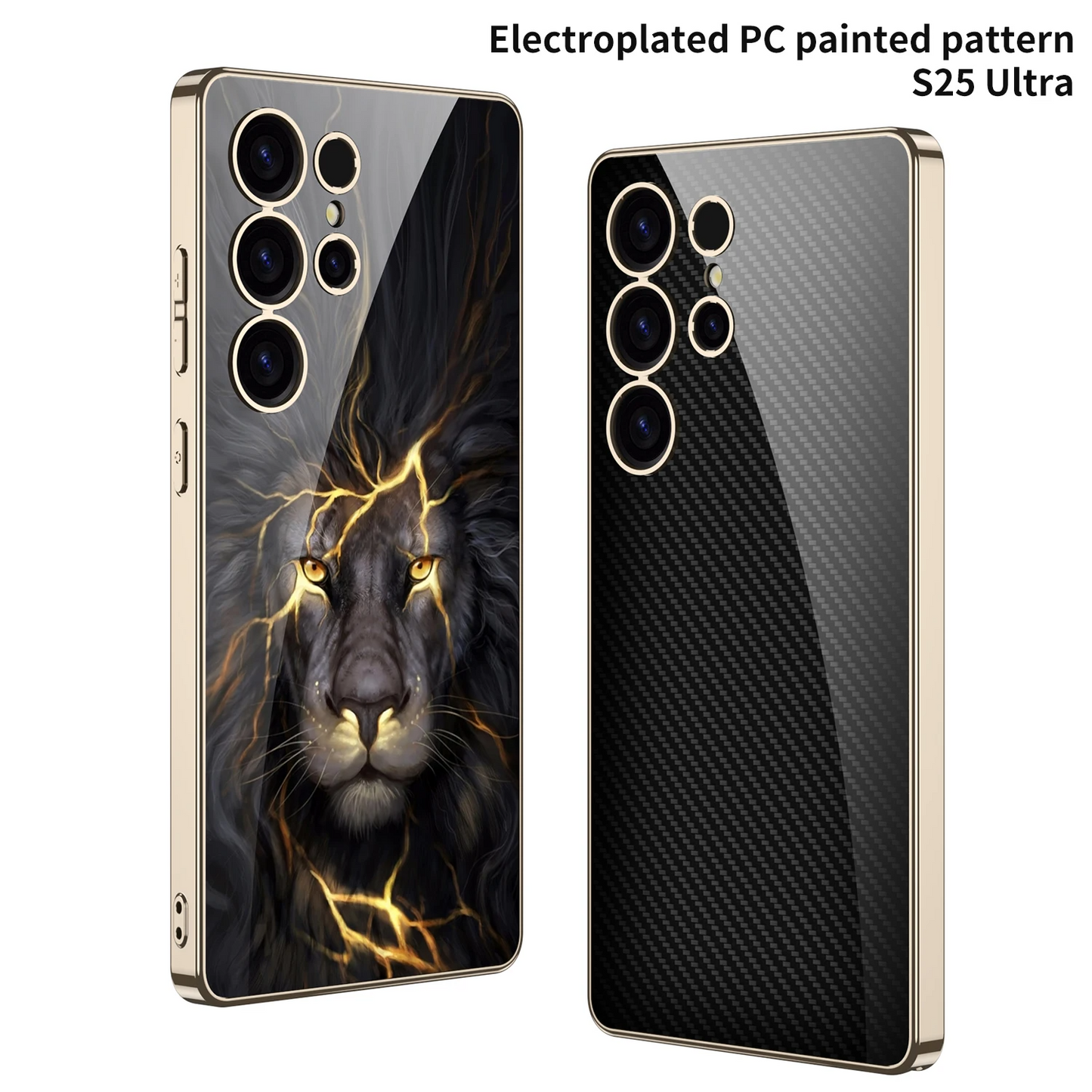 Art Glass Plated Soft Edge Case -Samsung