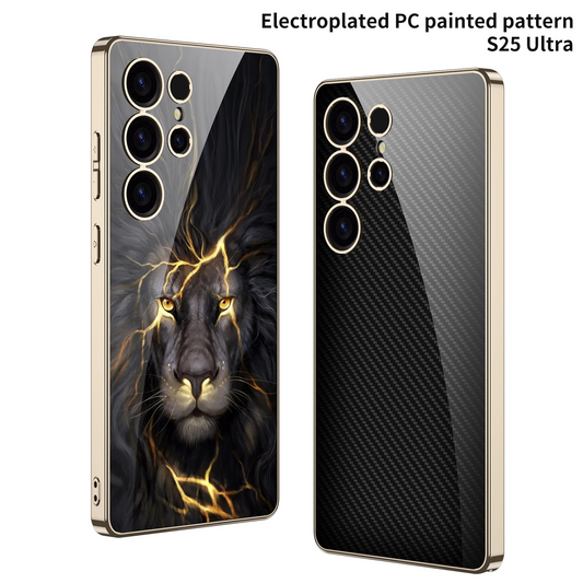 Art Glass Plated Soft Edge Case -Samsung