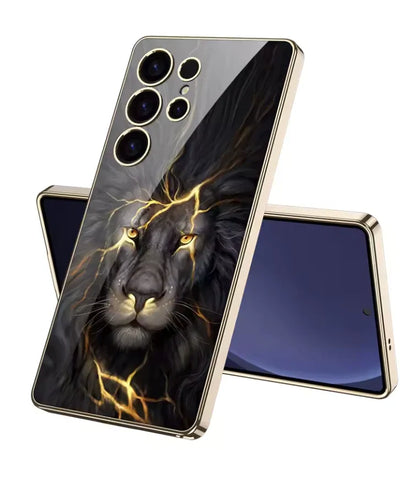 Art Glass Plated Soft Edge Case -Samsung