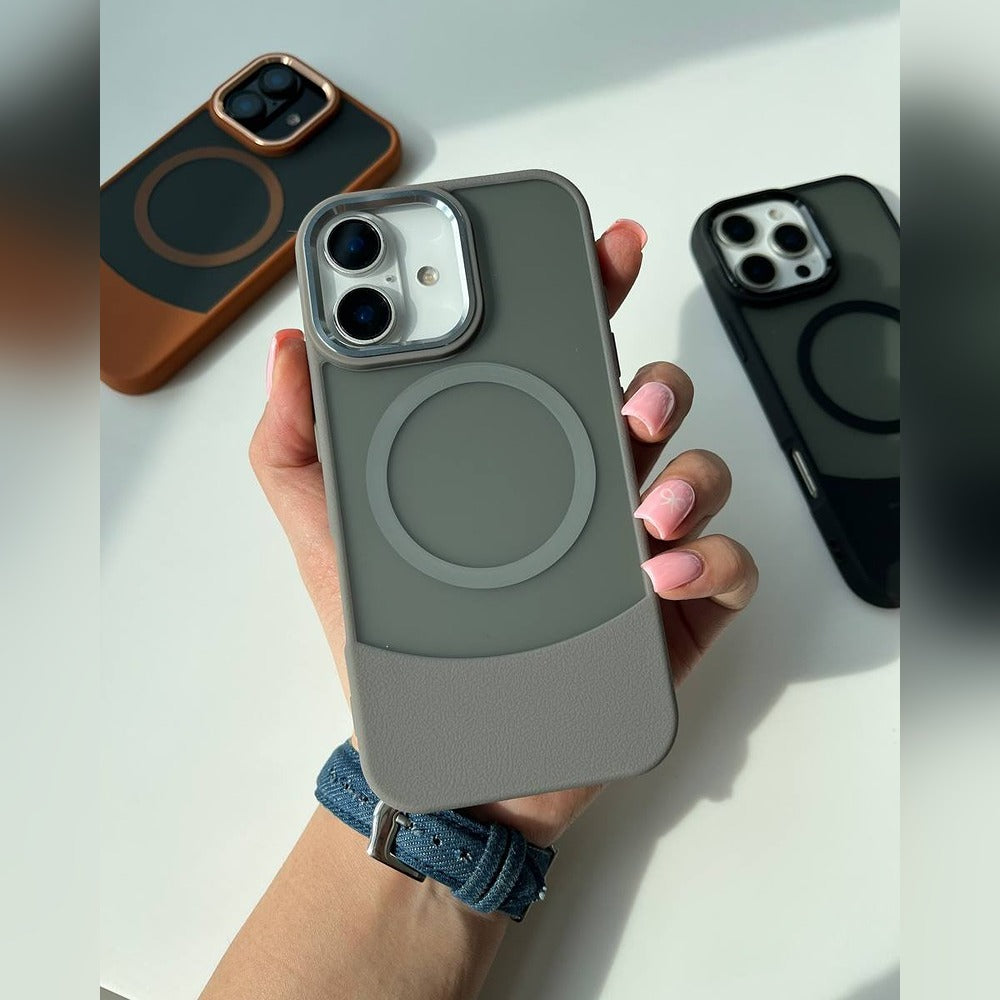Majestic Leather MagSafe Dual Texture Case - iPhone