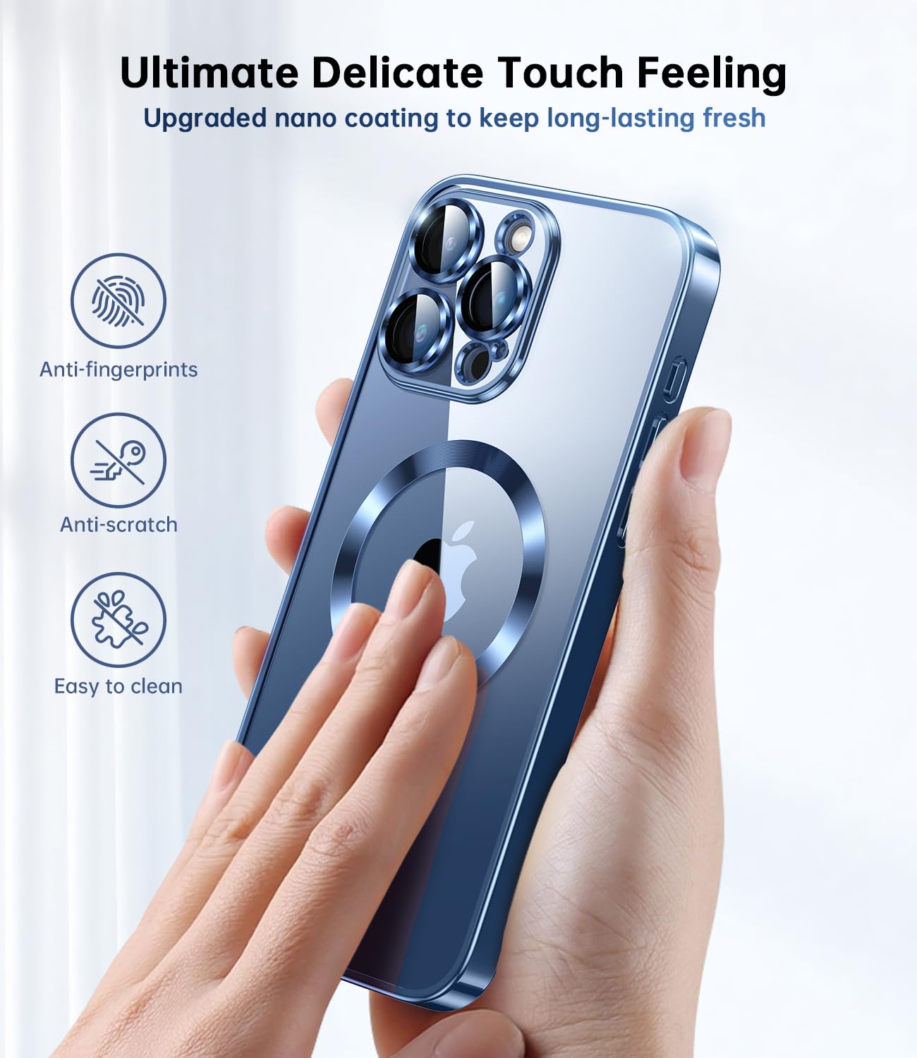 iPhone 16 Series Luxury MagSafe Plating Camera Protection Case