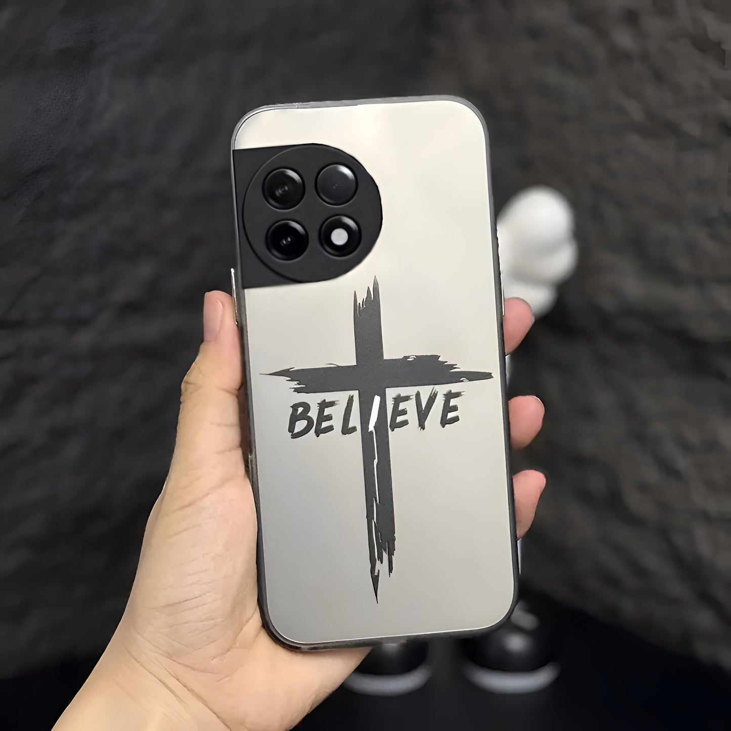 Faith Flame Cross Armor Case - OnePlus