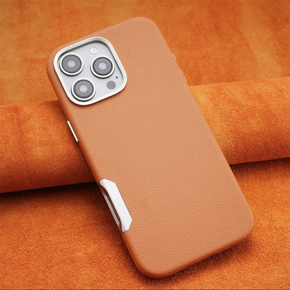 Eclipse Aura Magnetic Leather Shield Case - iPhone