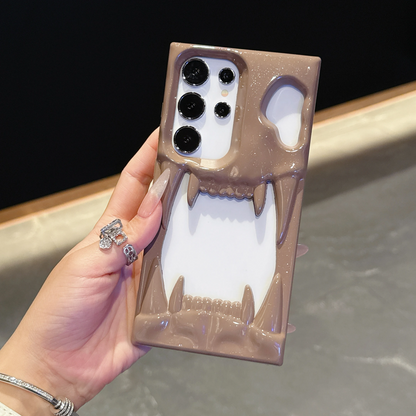 Ferocious Skull Fang Grip Case - Samsung