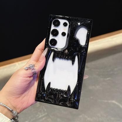 Ferocious Skull Fang Grip Case - Samsung