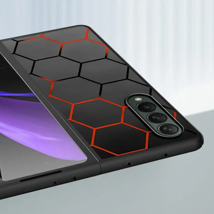 Galaxy Z Fold Series Honeycomb Shield Grip Case